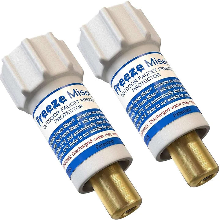 Freeze Miser- Outdoor Faucet Freeze Protection- Two Pack