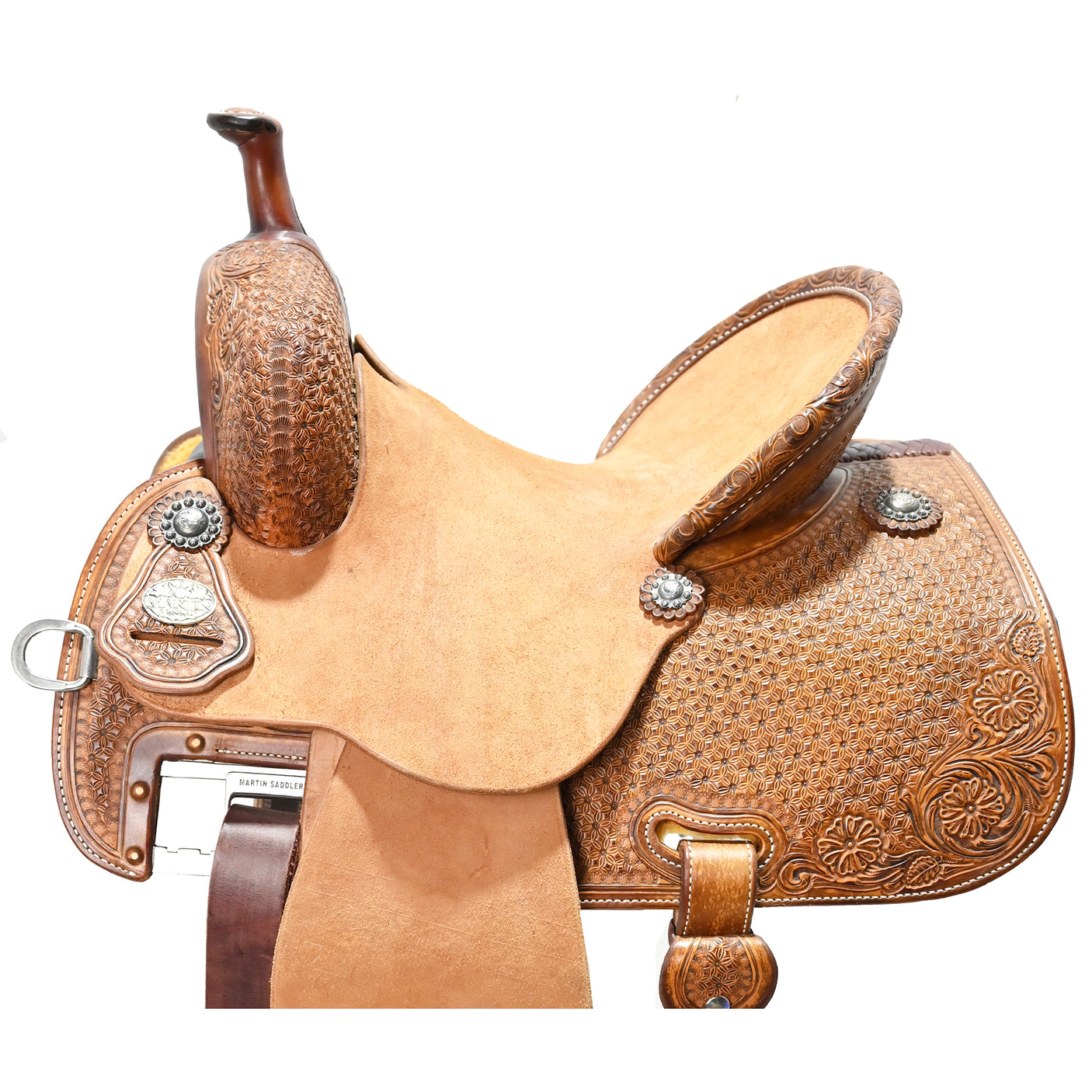 New! 13.5" Martin Crown C Barrel Racing Saddle