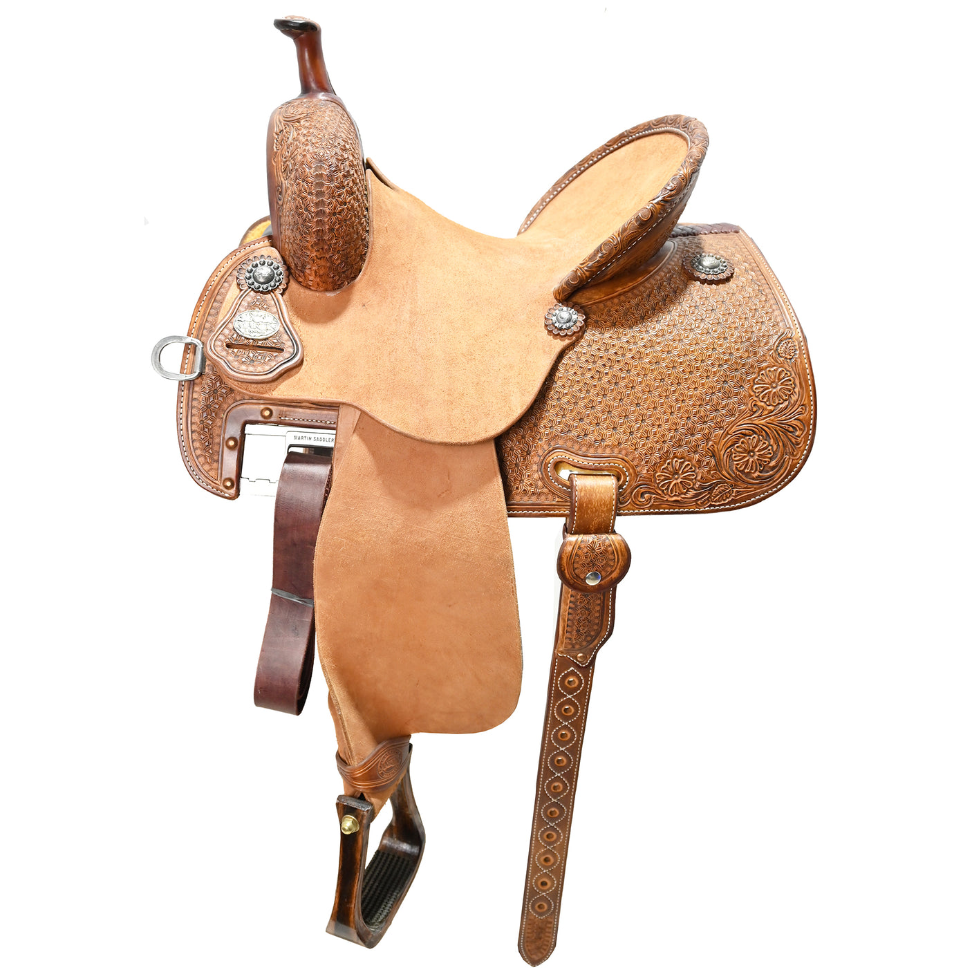 New! 13.5" Martin Crown C Barrel Racing Saddle