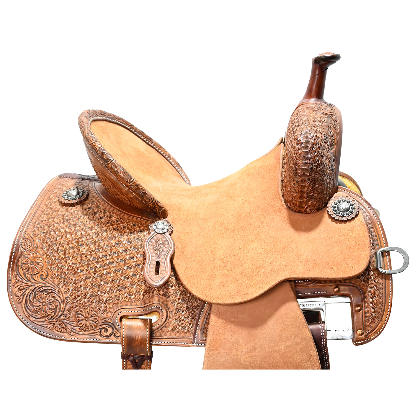 New! 13.5" Martin Crown C Barrel Racing Saddle