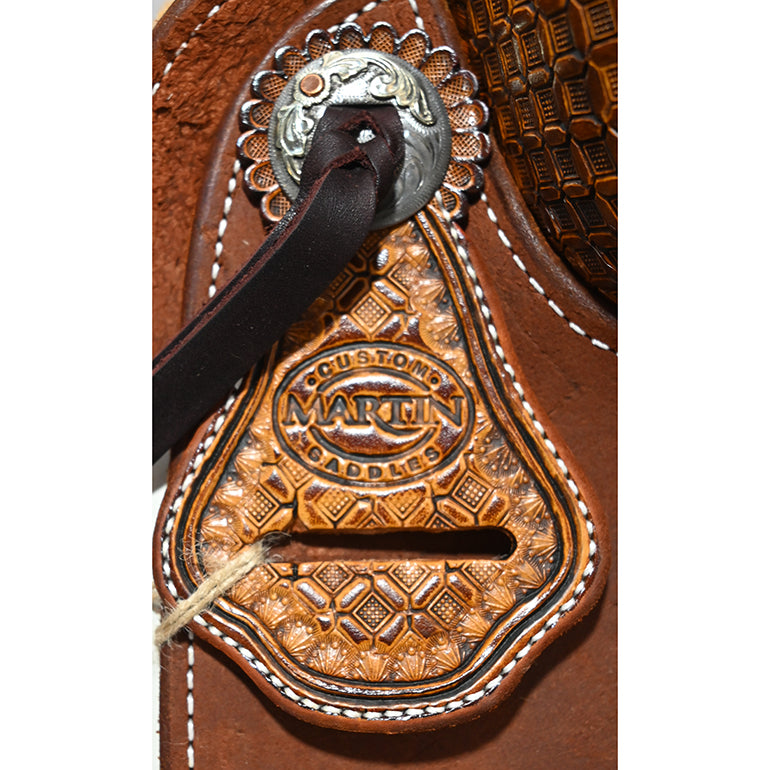 New! 14" Martin Team Roping Saddle