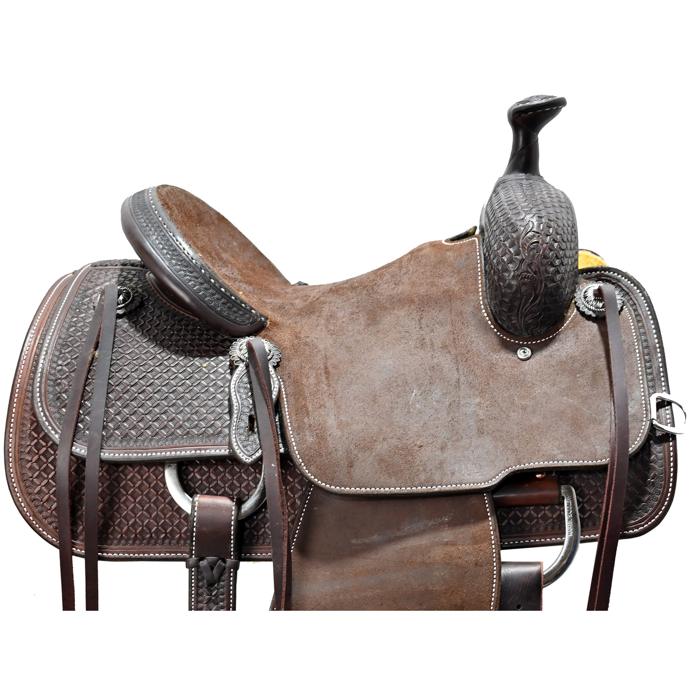 SOLD! New! 13.5" Martin Saddlery Team Roping Saddle