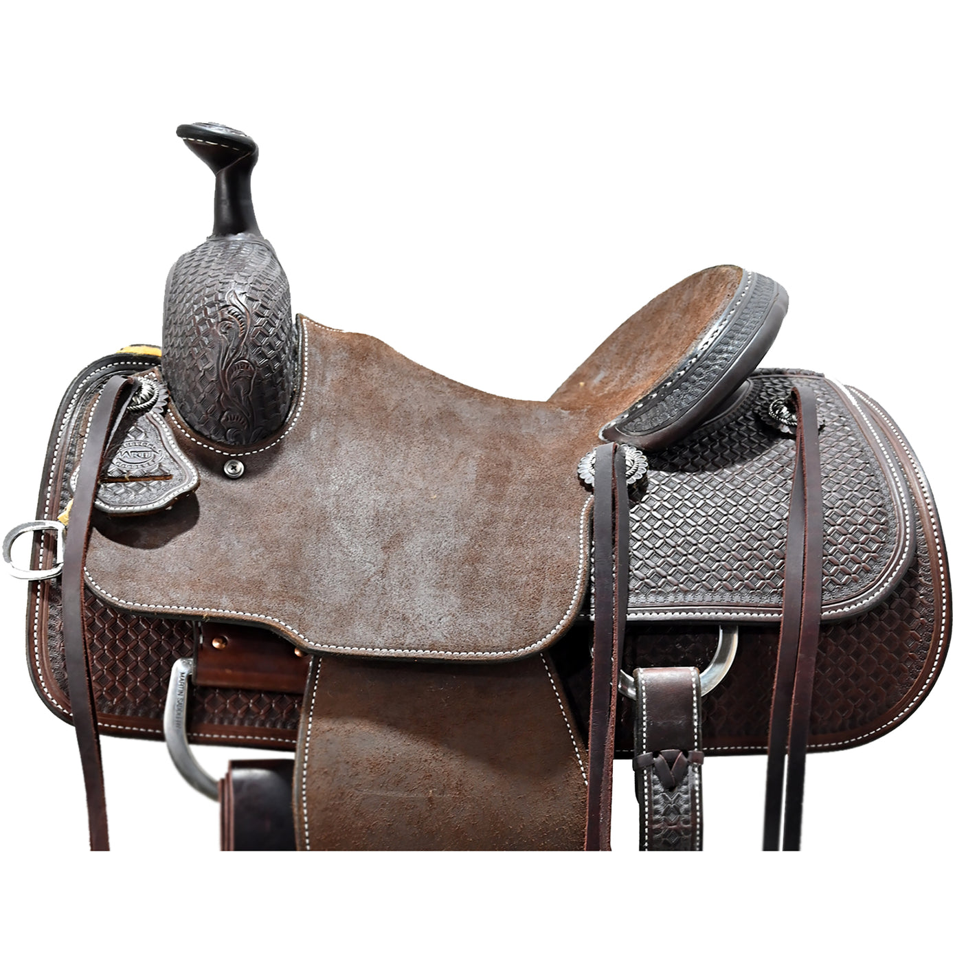 SOLD! New! 13.5" Martin Saddlery Team Roping Saddle