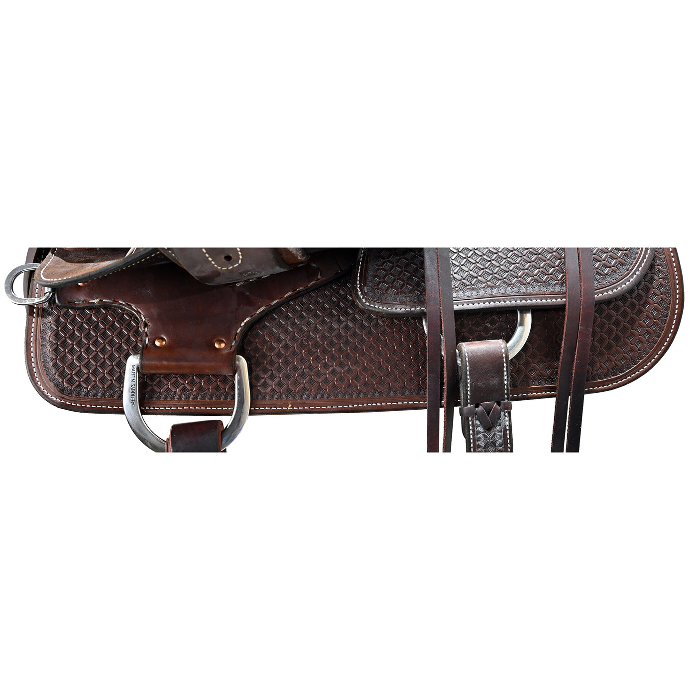 SOLD! New! 13.5" Martin Saddlery Team Roping Saddle