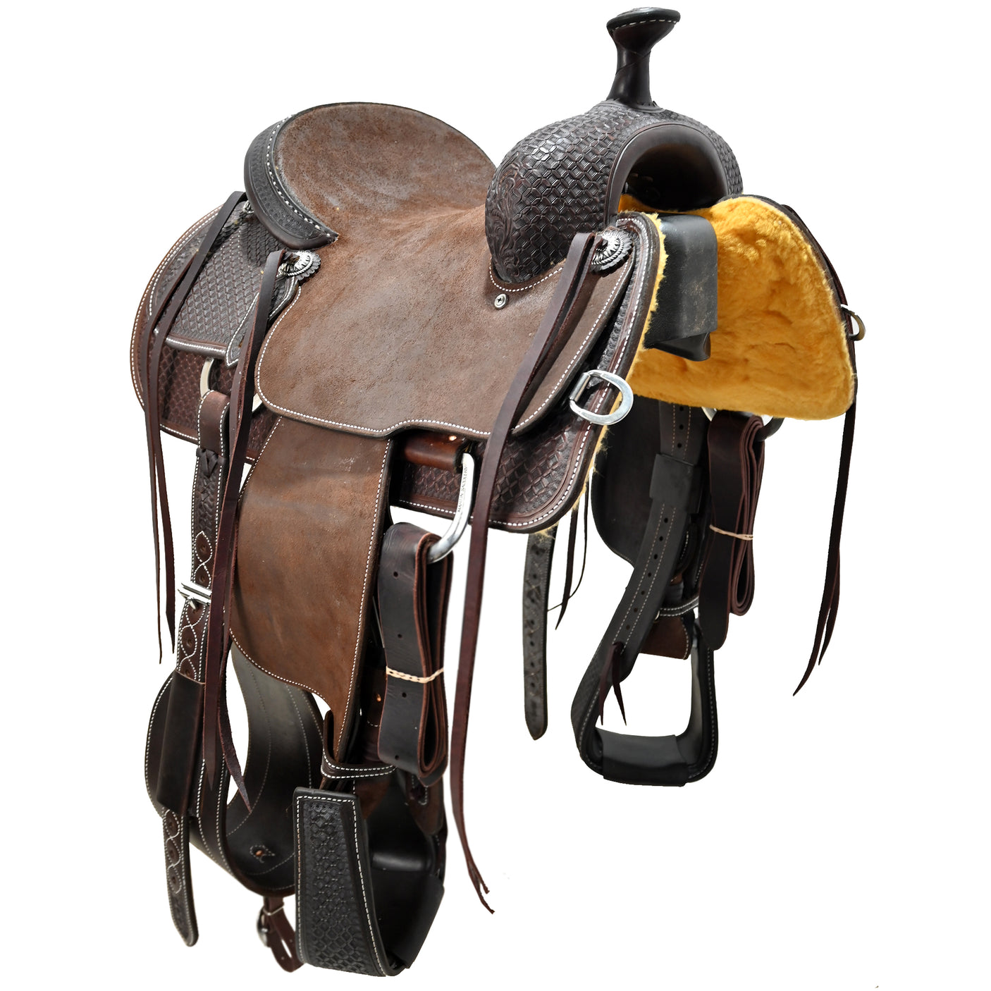 SOLD! New! 13.5" Martin Saddlery Team Roping Saddle