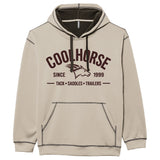 Coolhorse Men's Sand Dune & Brown Block Style Hoodie