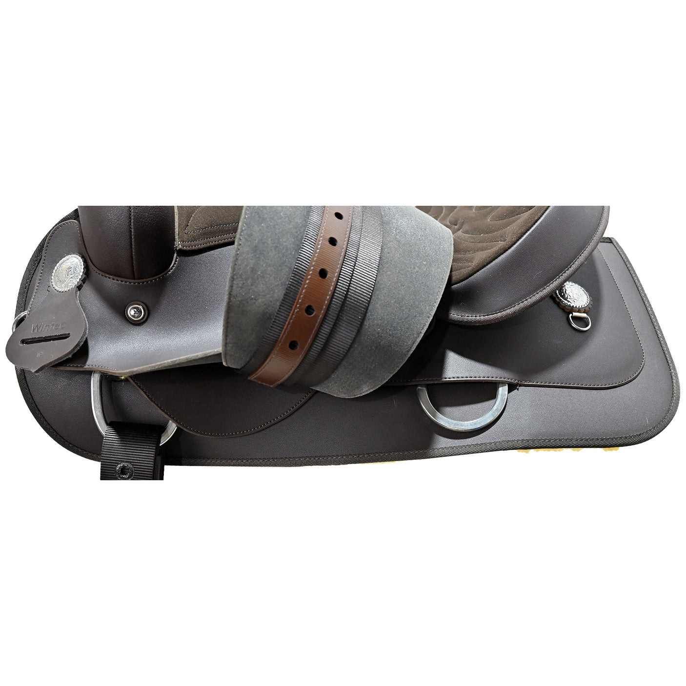 New! 16" Wintec Semi Quarter Horse Synthetic Saddle