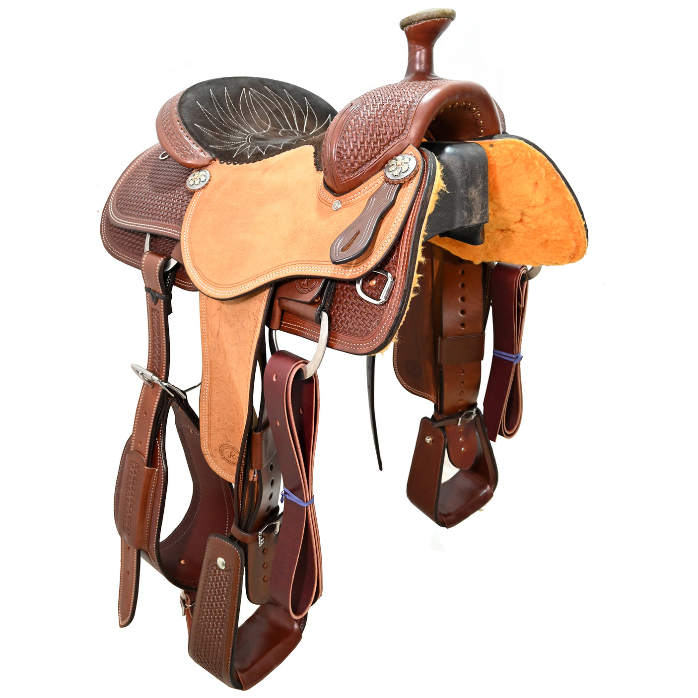 New 15" Billy Cook Jody Ramer Collection Team Roping Saddle