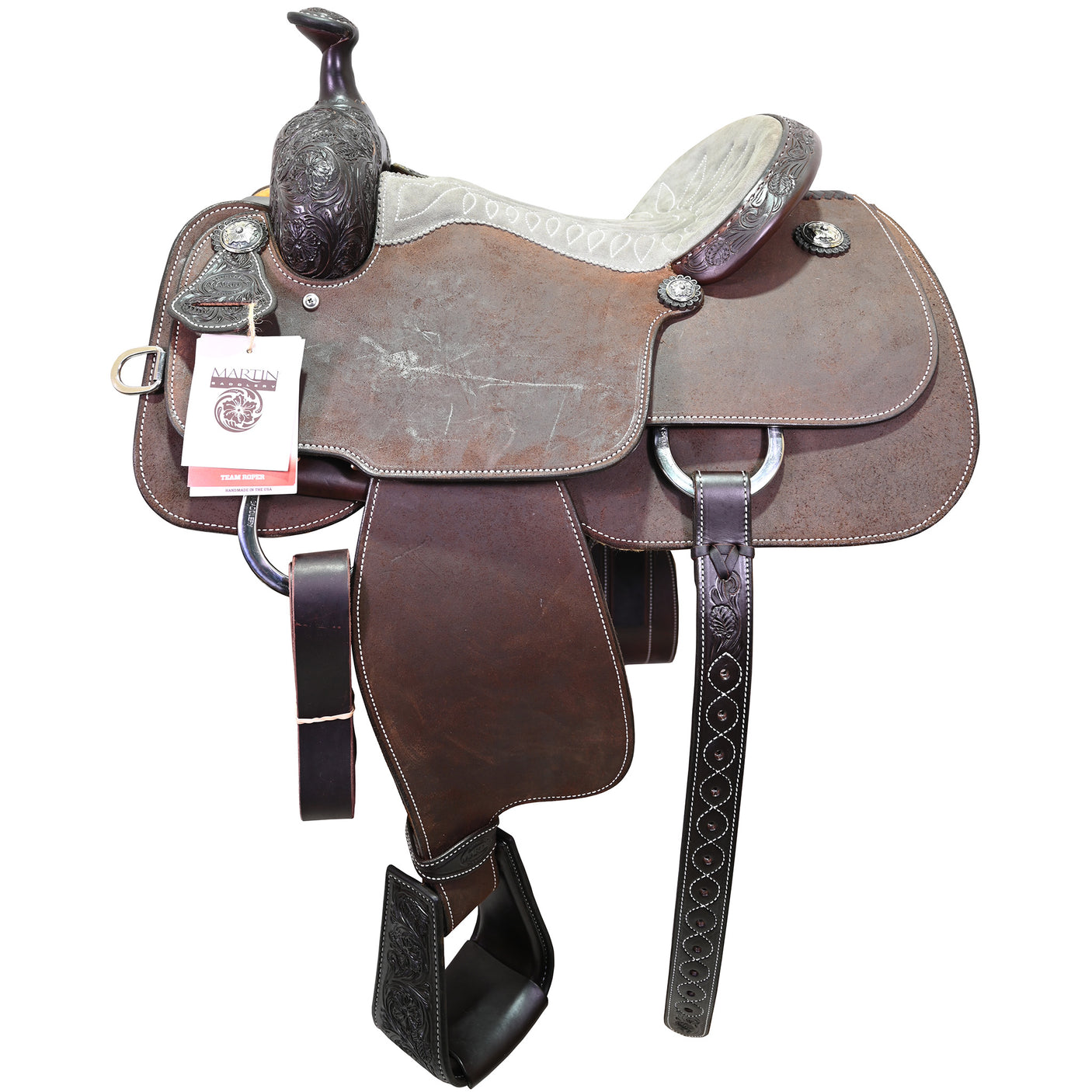 New! 14.5" Martin Team Roping Saddle