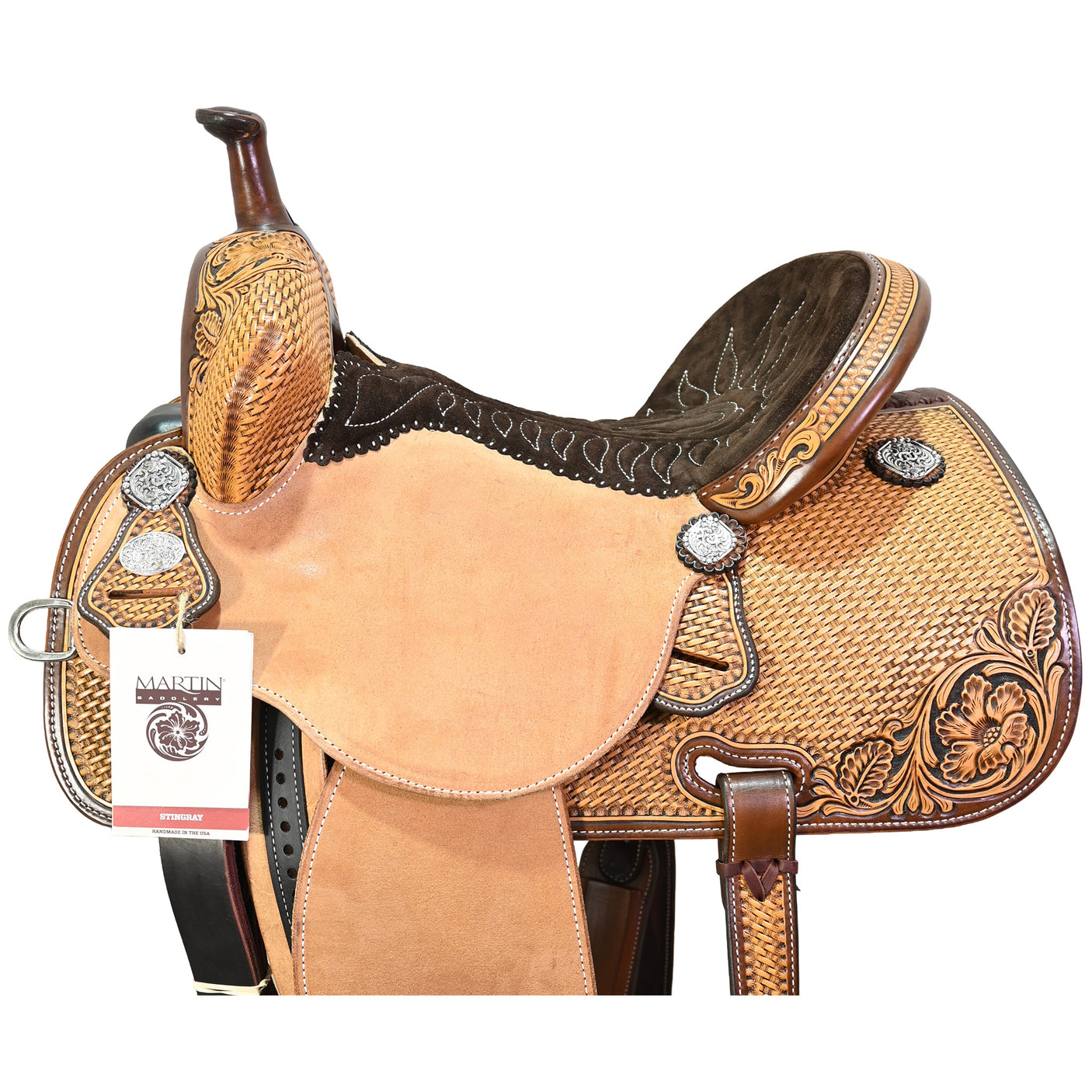 New! 14.5" Martin Stingray Barrel Racing Saddle