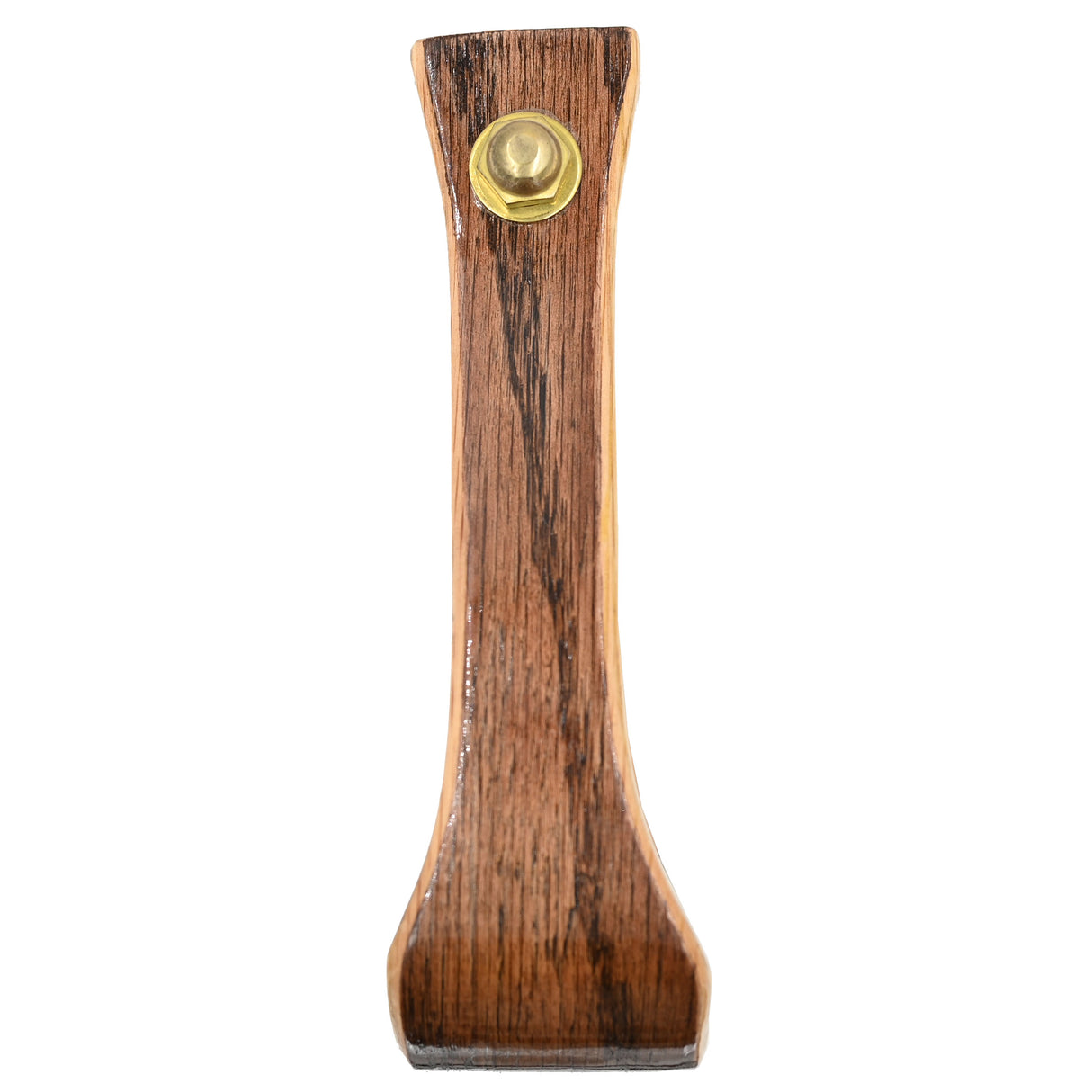 Nettles 2" Two Tone Mahogany Barrel Stirrups with Gripper