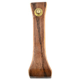 Nettles 2" Two Tone Mahogany Barrel Stirrups with Gripper