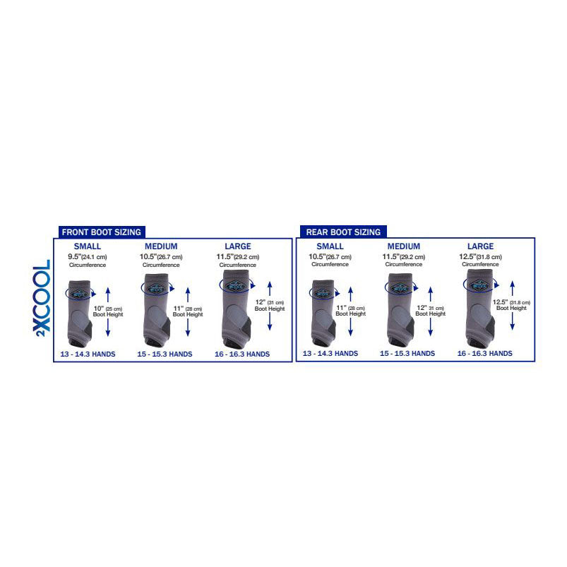 Professional's Choice 2XCool Sports Medicine Boot Value 4 Pack- Chocolate