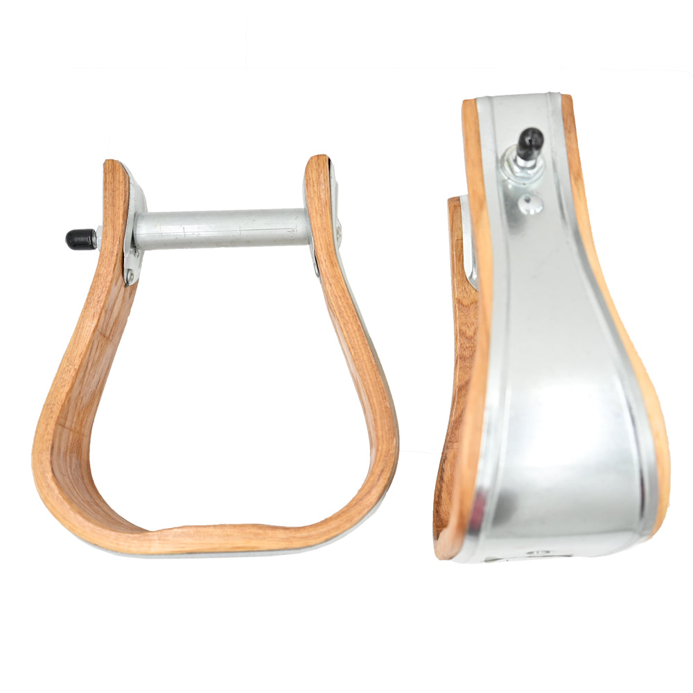 Weaver Leather Wooden Bell Stirrups - Thumbnail 2