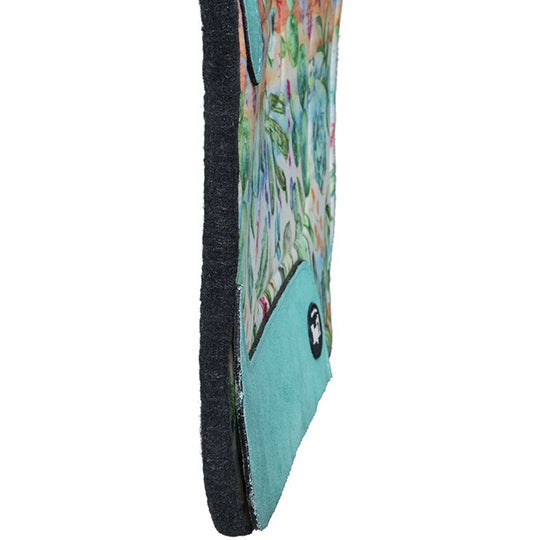 Tough 1 3/4" Cactus Print Felt Saddle Pad- 28"X28"