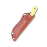 Moore Maker Yellow Delrin Hunter Knife - 6 5/8"