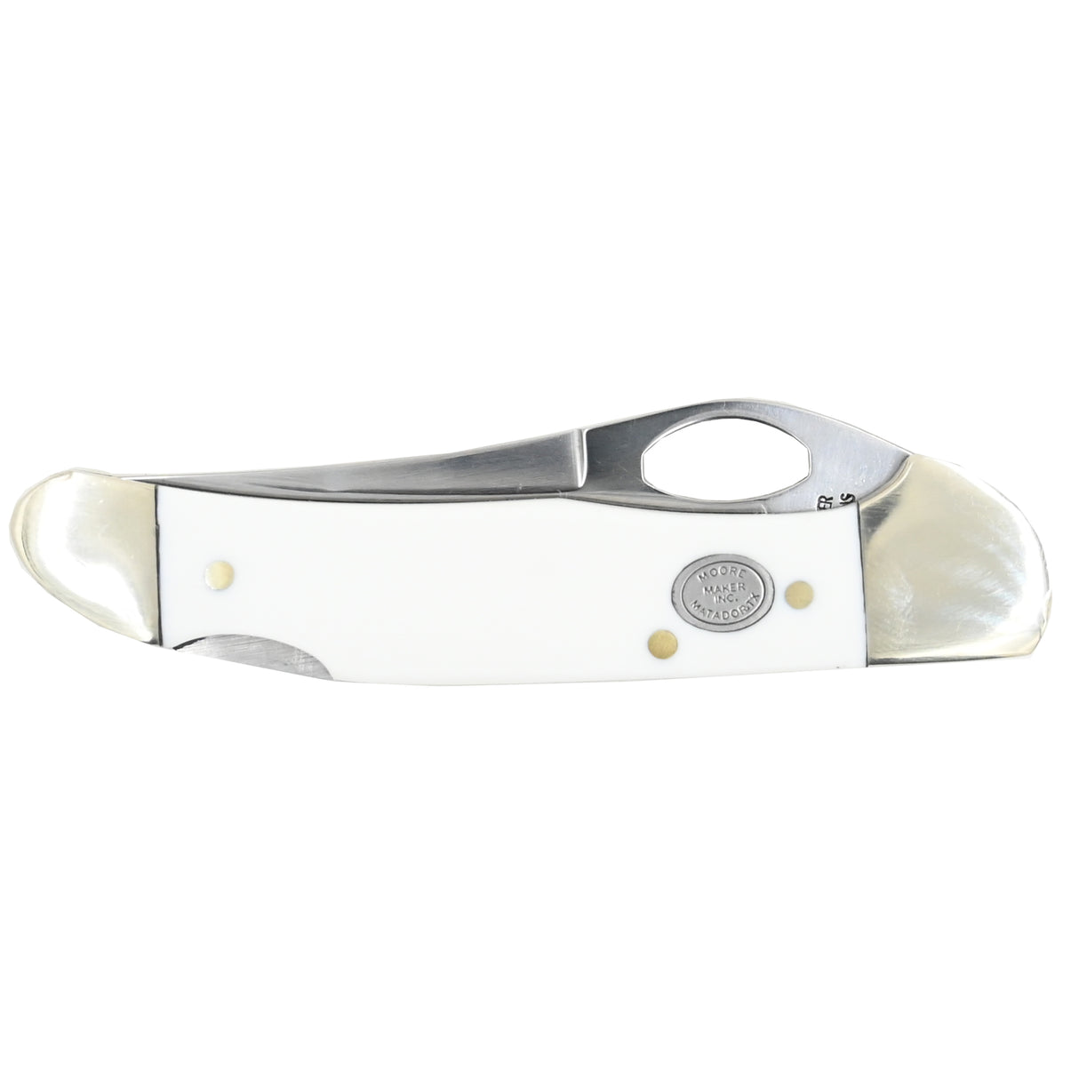 Moore Maker Single Blade Lockback Knife With Clip