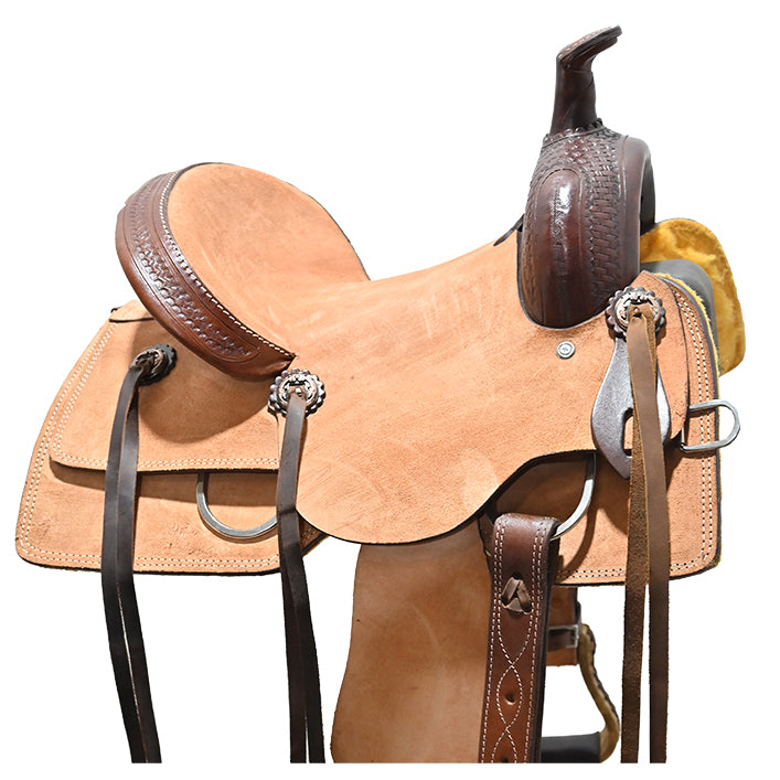 New! 10" Sparks All Around Youth Saddle