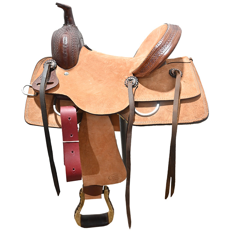 New! 10" Sparks All Around Youth Saddle