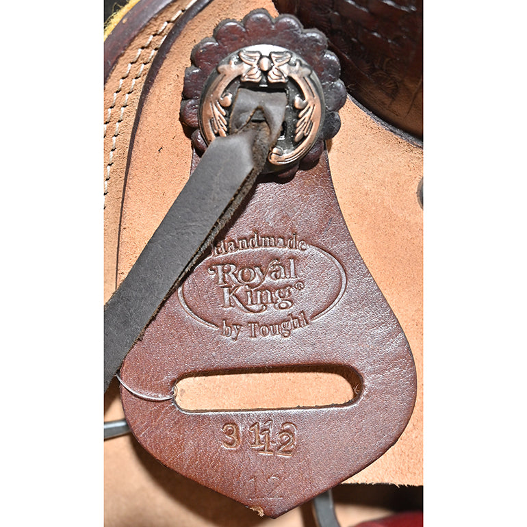New! 12" Sparks All Around Youth Saddle