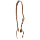 Cowperson Tack 3/4" Slit Ear Headstall with Chrome Buckle