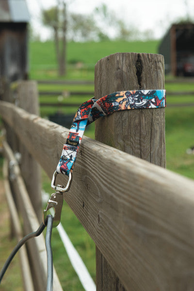 Weaver Leather Nylon Bucket Strap- Bucking Bronco