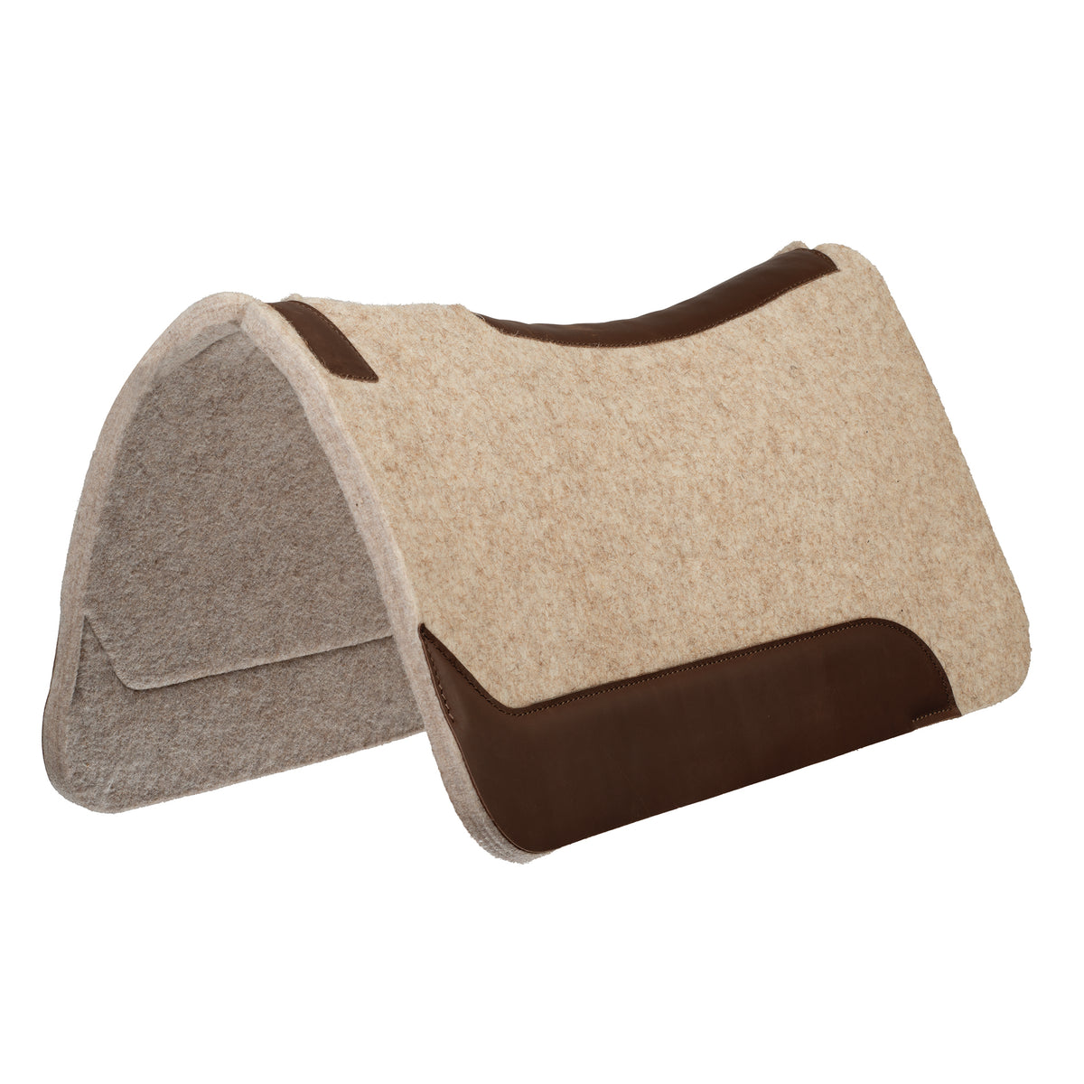 Weaver Leather 3/4" Contoured Wool Blend Felt Saddle Pad- 31"X32"