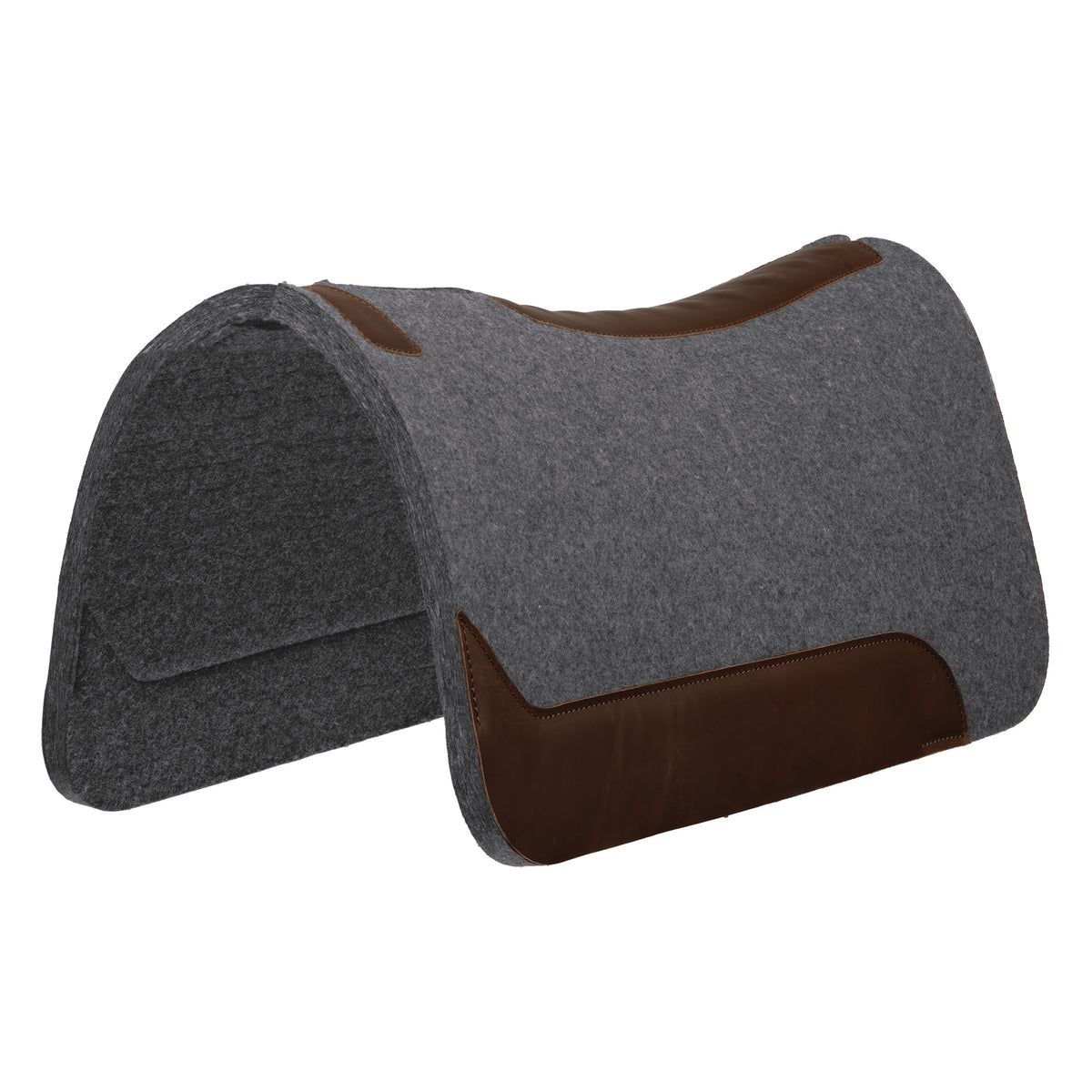 Weaver Leather 3/4" Contoured 100% Wool Felt Saddle Pad- 31"X32"