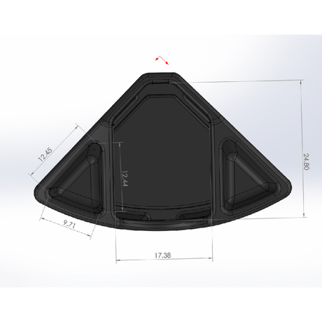 ProPanel Stall Grazer 3-In-1 Corner Feeder (NOT INCLUDED FOR FREE SHIPPING)