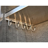 Aluminum Trailer Bridle Hook Bar (5 Hooks)