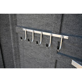 Aluminum Trailer Bridle Hook Bar (5 Hooks)