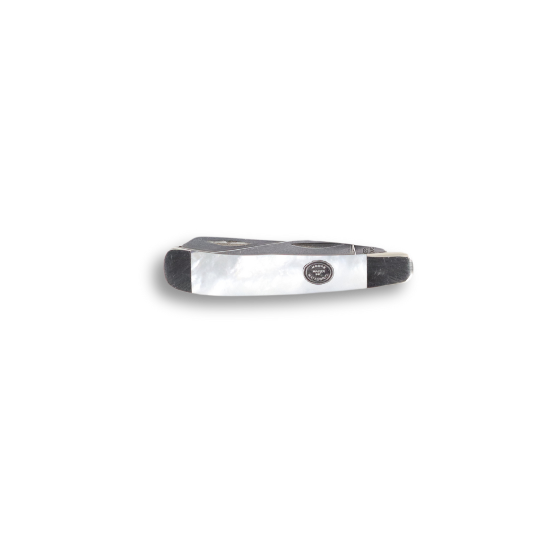 Moore Maker Pearl 2-Blade Mini Trapper Pocket Knife