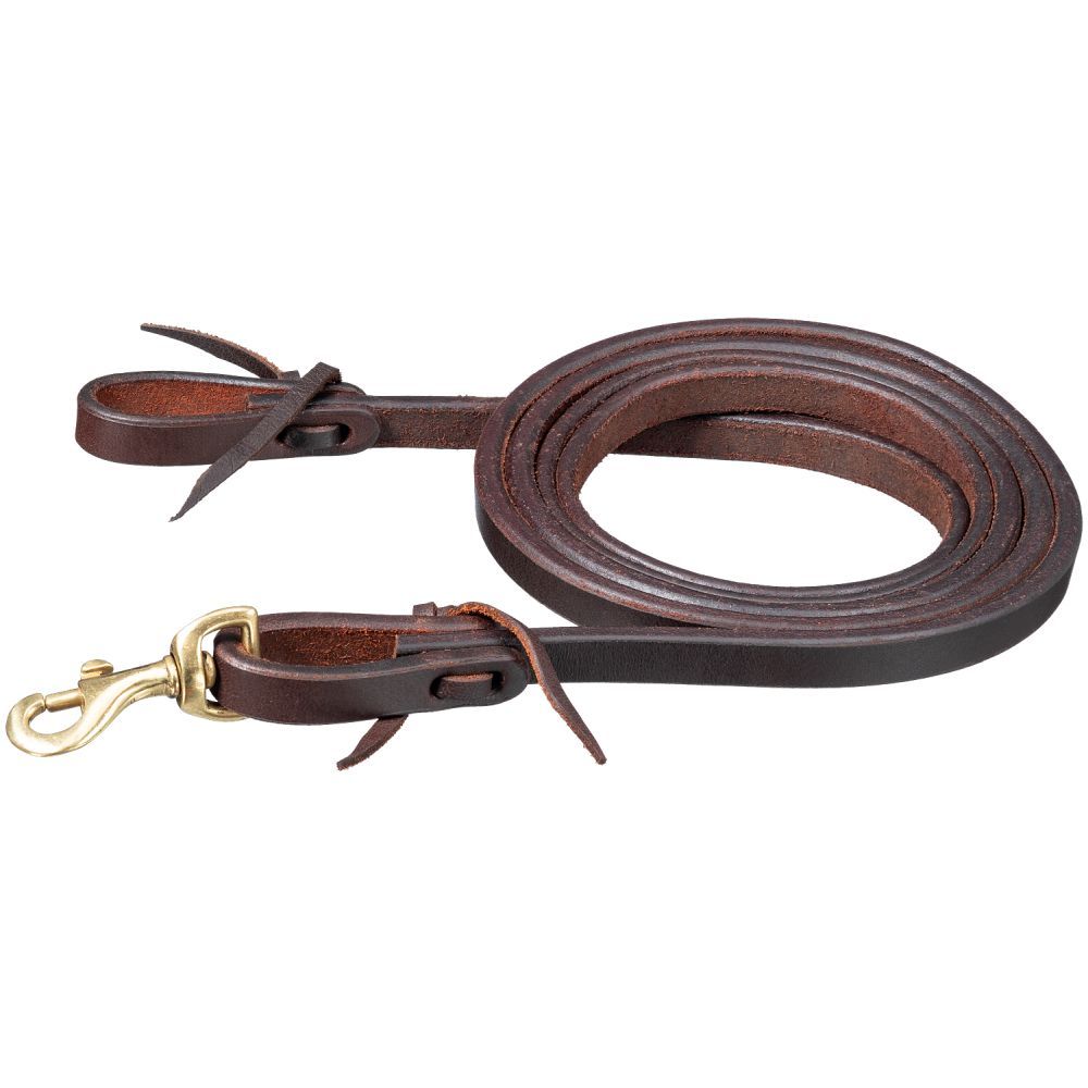 Tough1 Pony Harness Leather Roping Reins