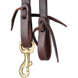 Tough1 Pony Harness Leather Roping Reins