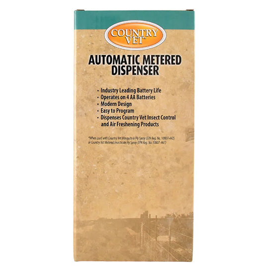 Country Vet Automatic Metered Fly Spray Dispenser