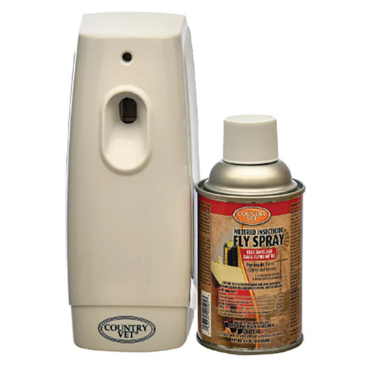 Flying Insect Control Unit Country Vet Automatic Metered Flying Insect Control Kit
