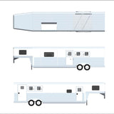 ON ORDER! 2027 4 Star 3 Horse Trailer Side Load with Living Quarters