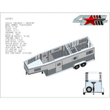 ON ORDER! 2027 4 Star 2+1 Gooseneck Trailer, 7k Axles