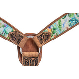 Tough 1 Cactus Print Breast Collar