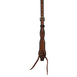 Weaver Leather Floret Tooled Slip Ear Headstall