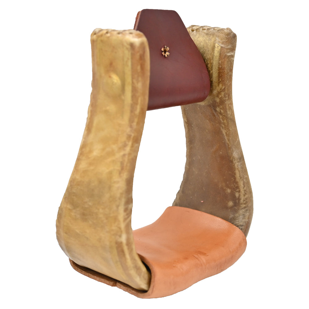 Reinsman Rawhide Bell Stirrups