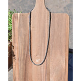 The Mason Lee Navajo Pearl Necklace- 4mm Beads