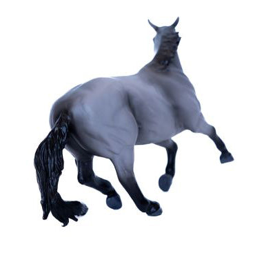 Little Buster Toys Grey Barrel Horse Gelding