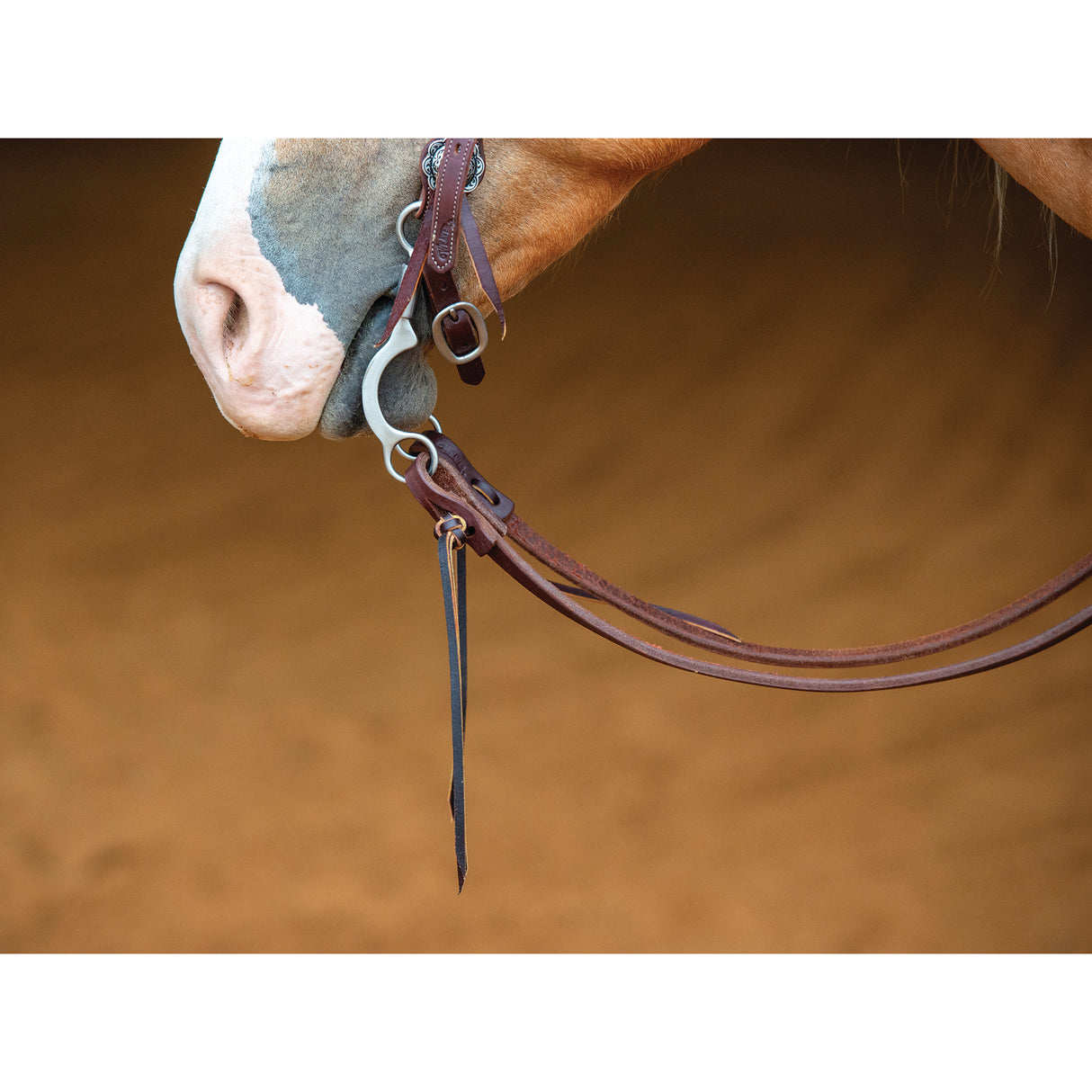 Weaver Leather Working Cowboy Extra Heavy Harness Leather Split Reins- 5/8"