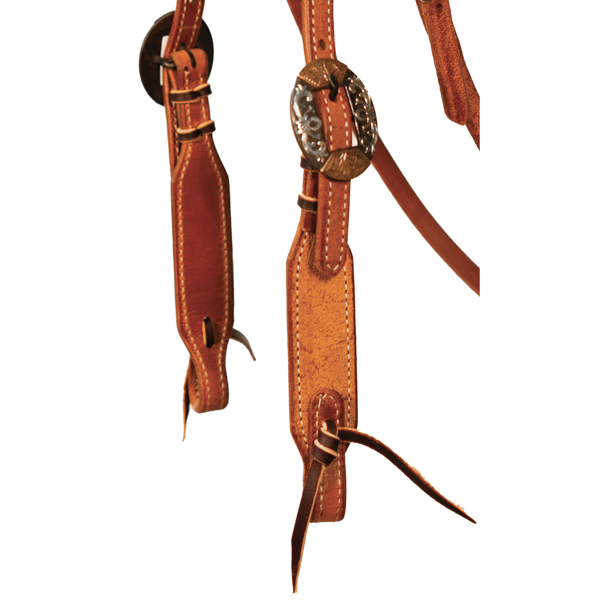 Professional's Choice Natural Roughout Gunslinger Browband Headstall
