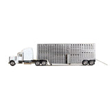 M & F Western Bigtime Rodeo Peterbilt Bull Hauler Play Set