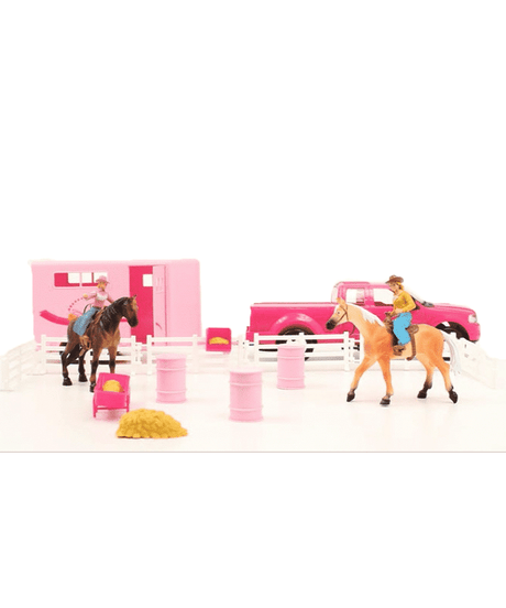 M & F Western Bigtime Rodeo Barrel Racing Set