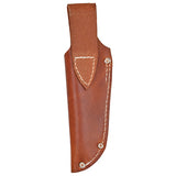 Moore Maker Drop Point Hunter Knife- 7" White Bone Handle