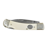 Moore Maker Single Blade Lock Trapper Knife with Bone Handle
