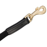Tough 1 50' Ribbed Cotton Lunge Line- Black